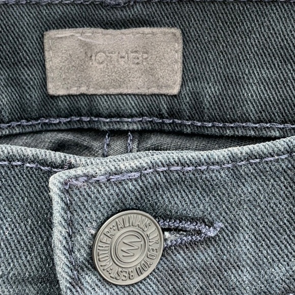 MOTHER THE RASCAL SLIT JEANS - Picture 2 of 8